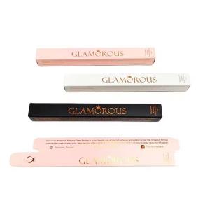 custom printing logo luxury pink lip gloss packaging boxes