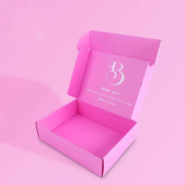 Pink Box Clothes And Shoe Box