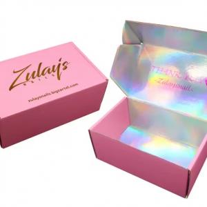 Laser Foil Box Shoes And Clothes Box