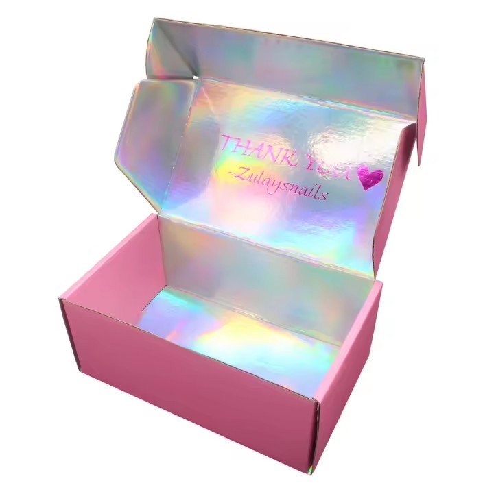 Laser Foil Box Shoes And Clothes Box