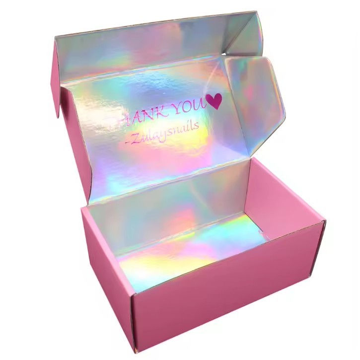 Laser Foil Box Shoes And Clothes Box