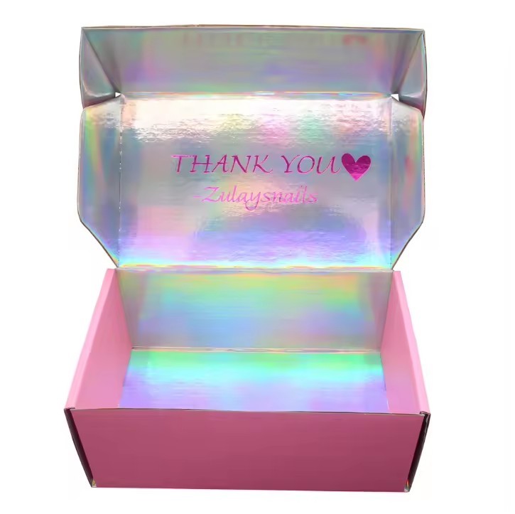 Laser Foil Box Shoes And Clothes Box