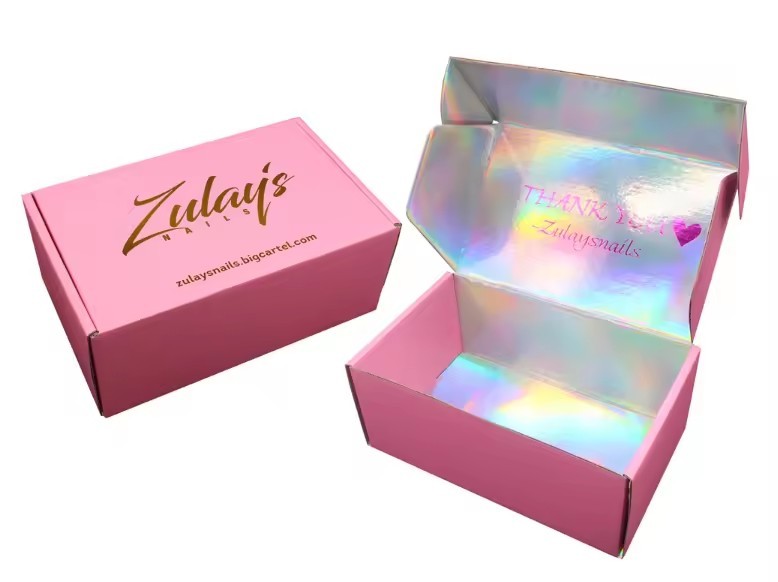 Laser Foil Box Shoes And Clothes Box