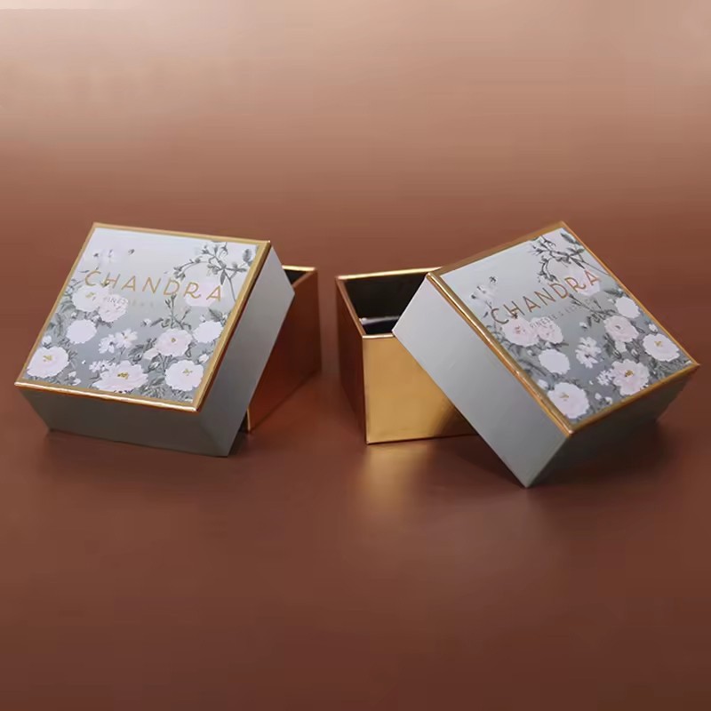 Elegant Gift Personalized Small Paper Cardboard Custom Jewelry Box