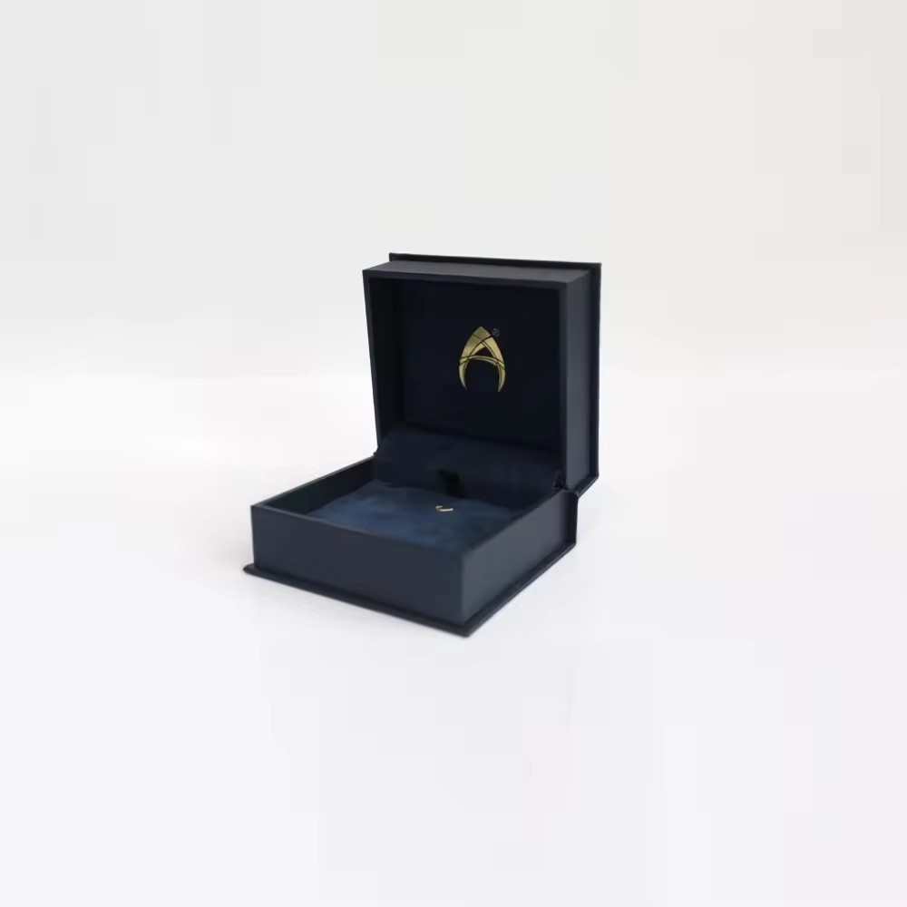 Printed Luxury Elegant Jewelry PU leather Packaging box jewellery box packaging