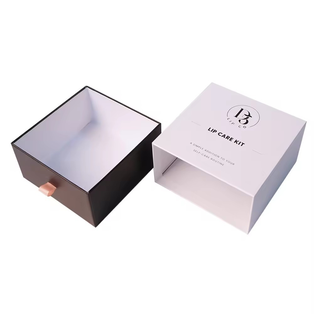 Drawer Rigid Cardboard Packaging jewelry gift boxes