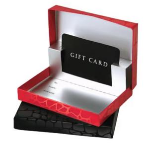 Luxury Fancy Paper Packaging Business VIP Membership Greeting Card Gift Boxes