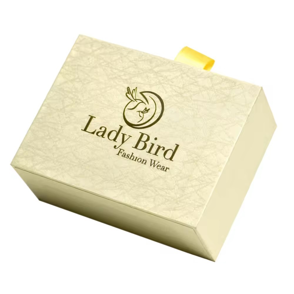 Luxury Shoes Clothing Apparel Dress Rigid Paper Packaging Drawer Sliding Gift Boxes