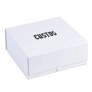 Magnetic Lid White Gift Box Rigid Packaging Gift Box With Custom Logo