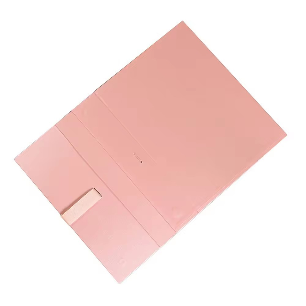 Pink Magnet Medium Rigid Cardboard Paper Packaging Collapsible Ribbon Gift Keepsake Boxes