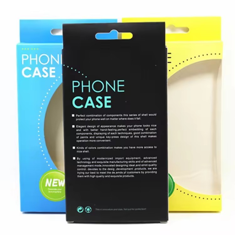 Mobile Phone Case Box Wholesale Custom Printed Retail Packaging Cell Phone Case Box