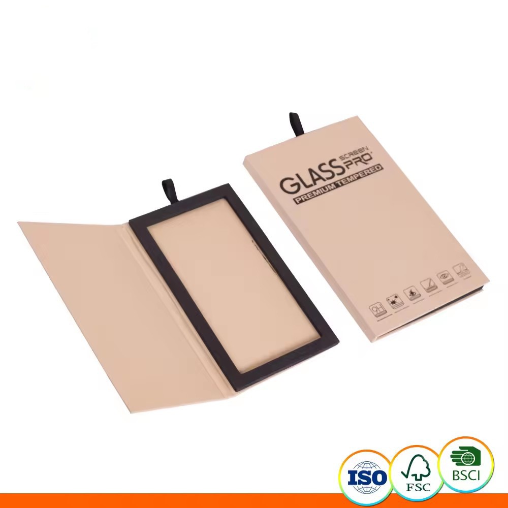 premium tempered glass paper box, electronic packaging box