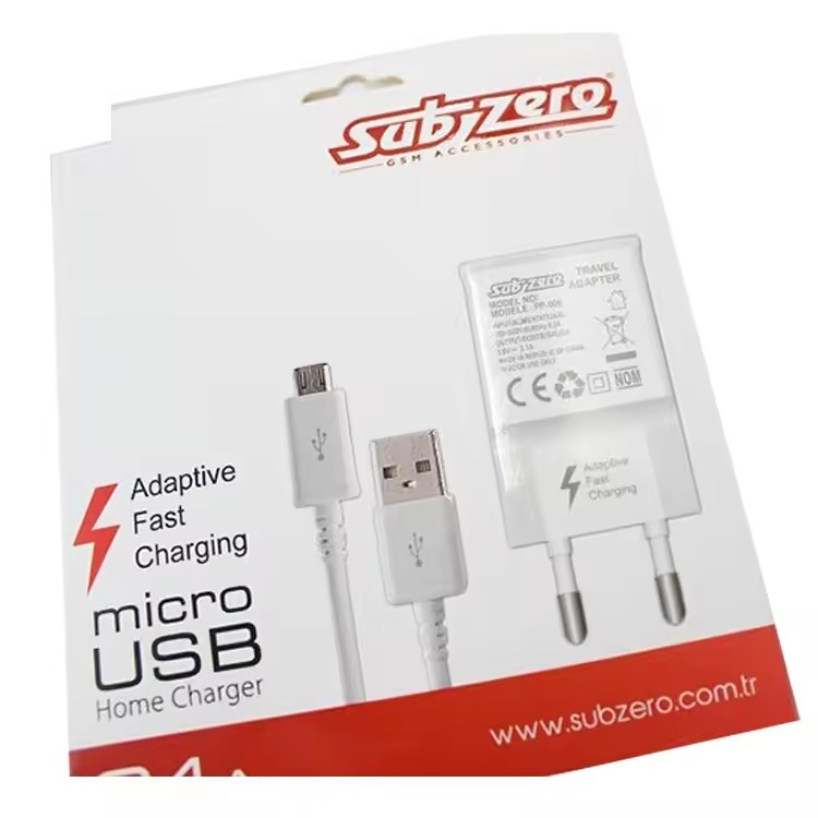 Ivory Board Packaging Wholesale Boxes For Data Charger Line USB Cable