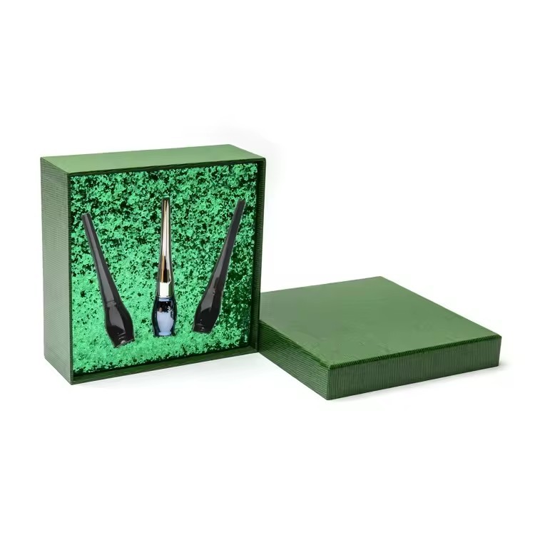 Luxury Cosmetics Packaging Paper Box With Plastic Tray