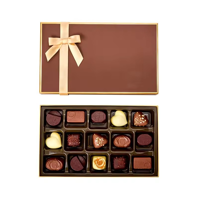 Luxury Cardboard Gift 15 pieces Chocolate Packaging Box