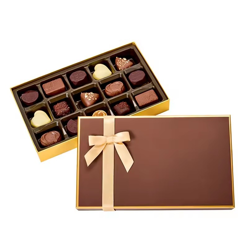 Luxury Cardboard Gift 15 pieces Chocolate Packaging Box