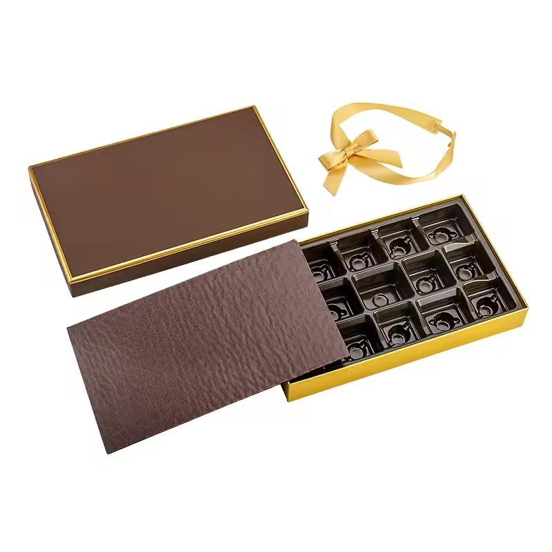 Luxury Cardboard Gift 15 pieces Chocolate Packaging Box