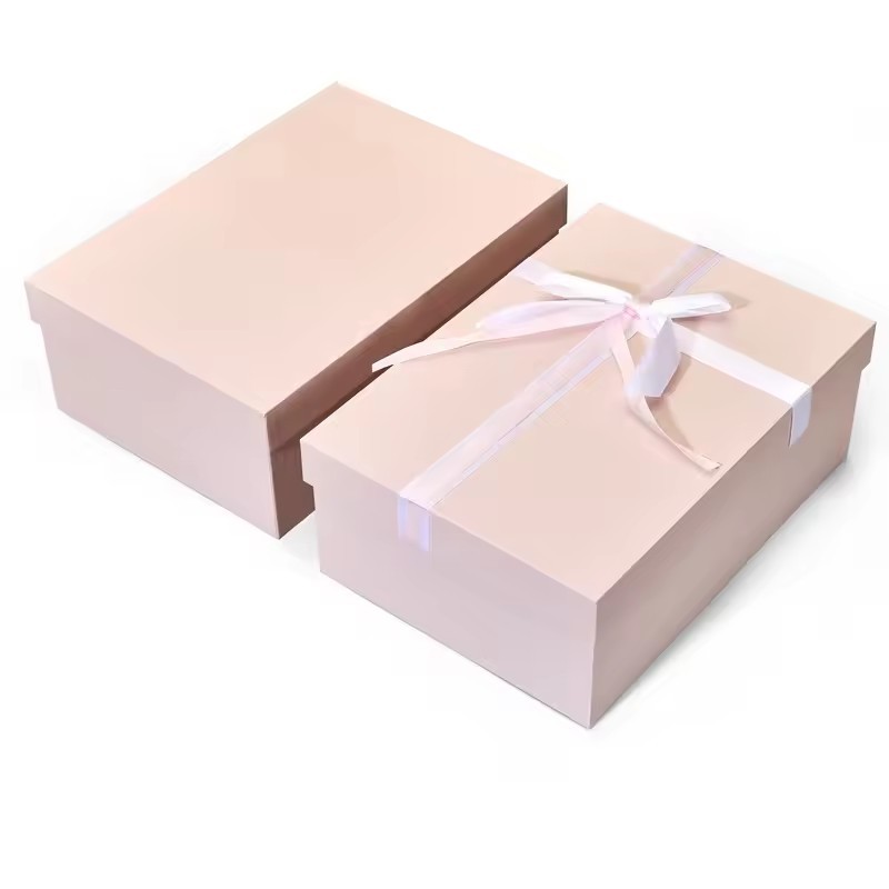 Magnet Closure Crafts Shipping Folding Box Paper Box With Ribbon removal device ice cooling ipl hair removal