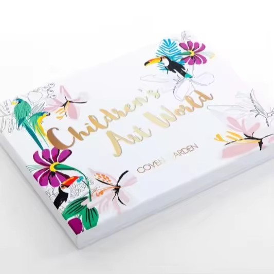 White Paper Packaging Removable Lid And Base Rigid Gift Box For Greating Card