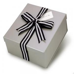 Modern Luxury Black Gift Box With Lid Wedding Birthday Present Anniversary fathers Day Gifts Box