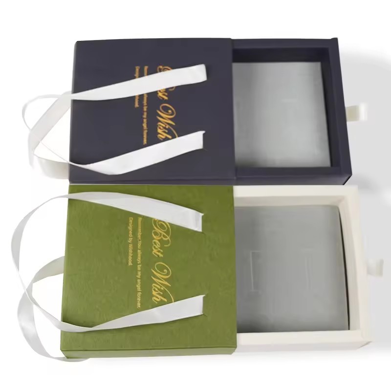 Luxury Small Drawer Gift Jewelry Packaging Box With Logo