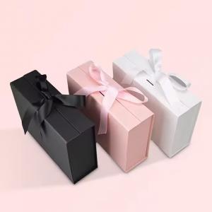 Luxurious Magnetic Pink Gift Paper Packaging Boxes