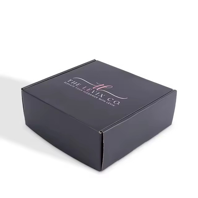 Packaging Black Box Clothes And Shoe Box