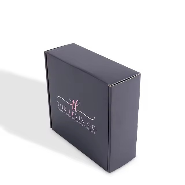 Packaging Black Box Clothes And Shoe Box