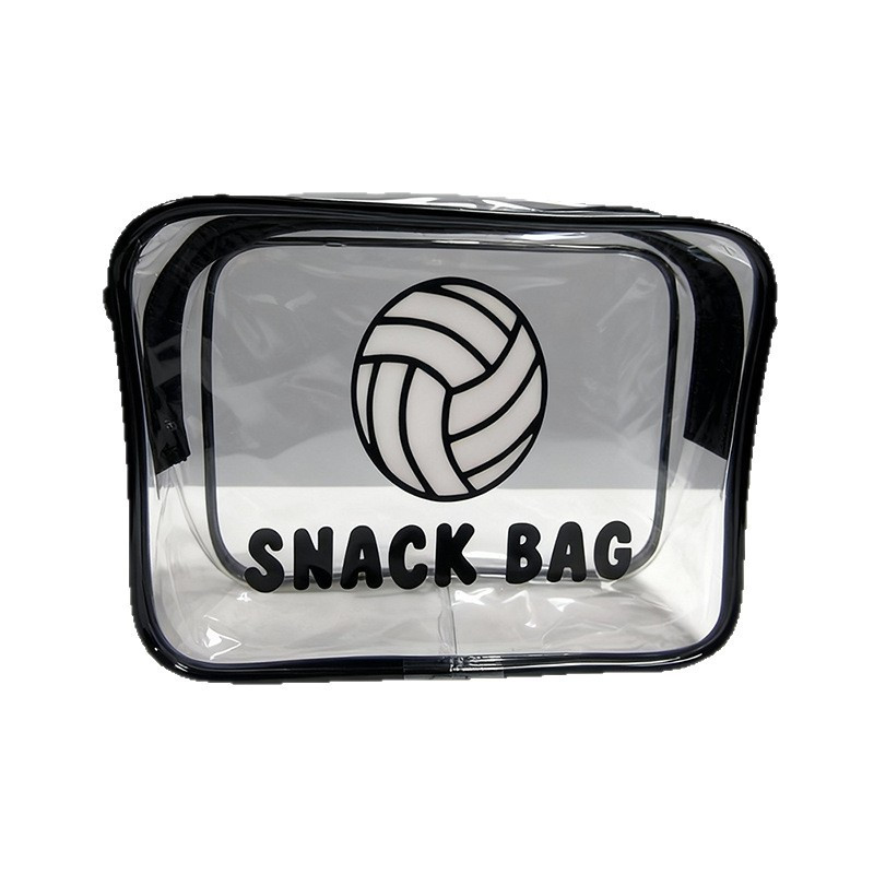 PVC portable makeup bag customized transparent waterproof three-dimensional storage bag